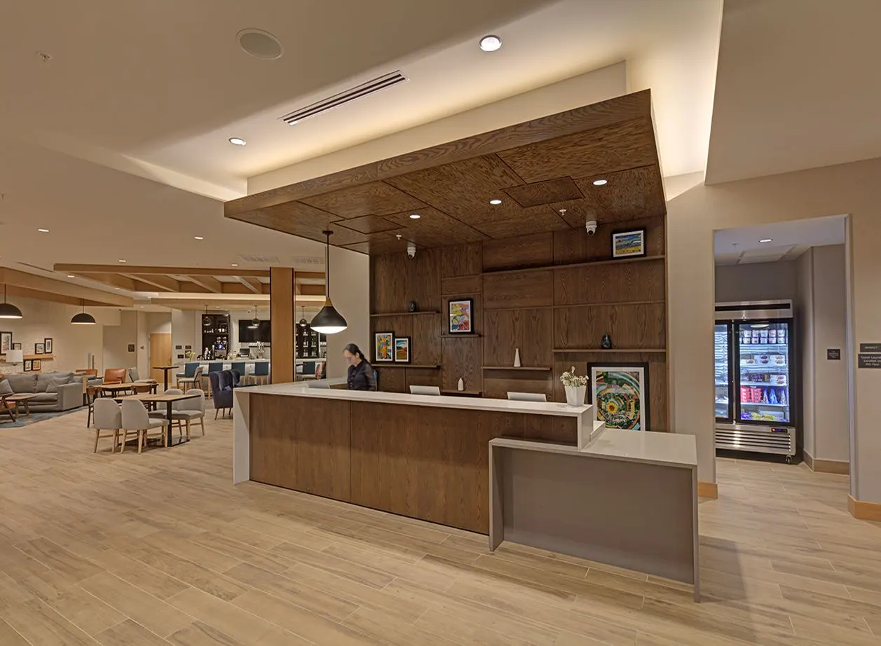 Hyatt House Sacramento Airport, Sacramento, CA.  HRGA Architects | photograph by Ed Asmus