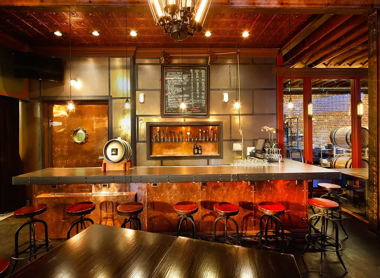 Oak Park Brewery, Sacramento, CA. Design Tech | photograph by Ed Asmus