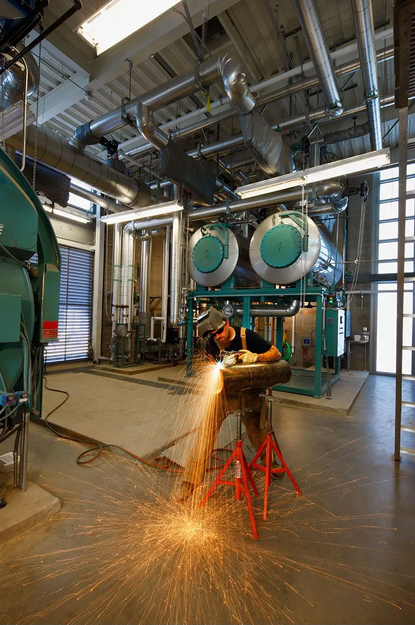 DMV Remodel, Sacramento, CA. Airco Mechanical | photograph by Ed Asmus
