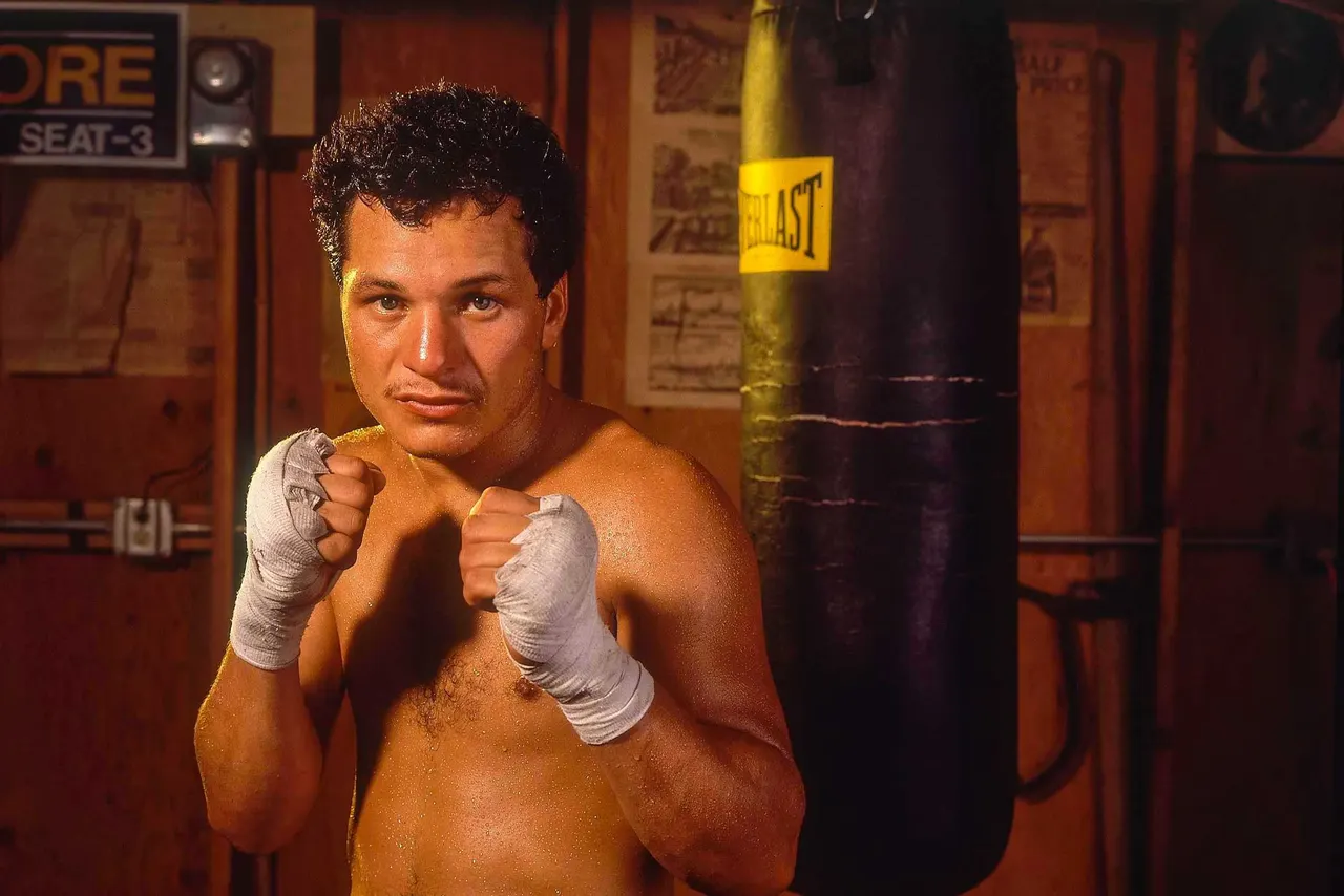 Tony "The Tiger" Lopez, 3-Time World Boxing Champion, Sacramento, CA | photograph by Ed Asmus