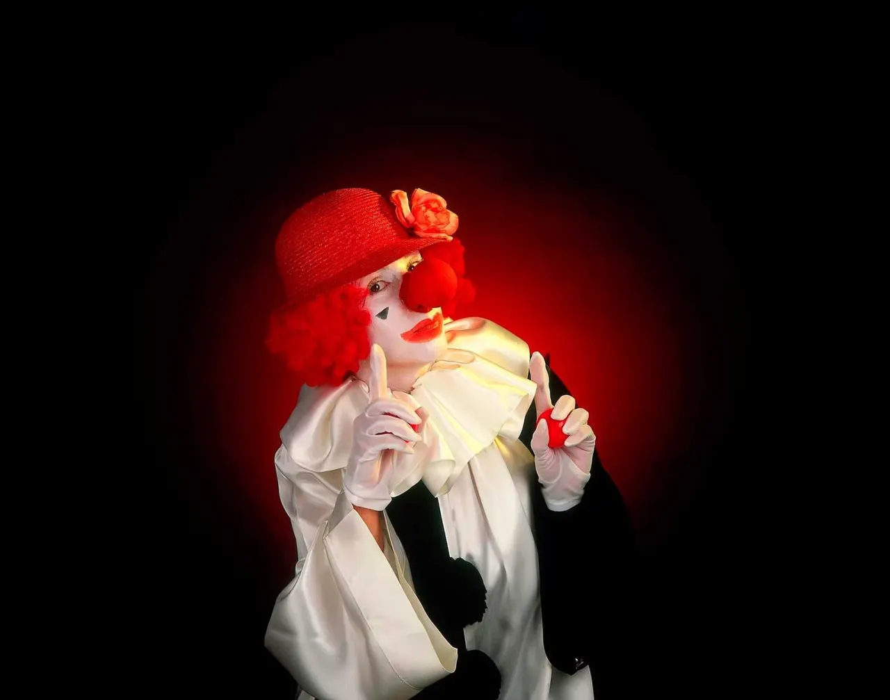Pam The Clown | photograph by Ed Asmus