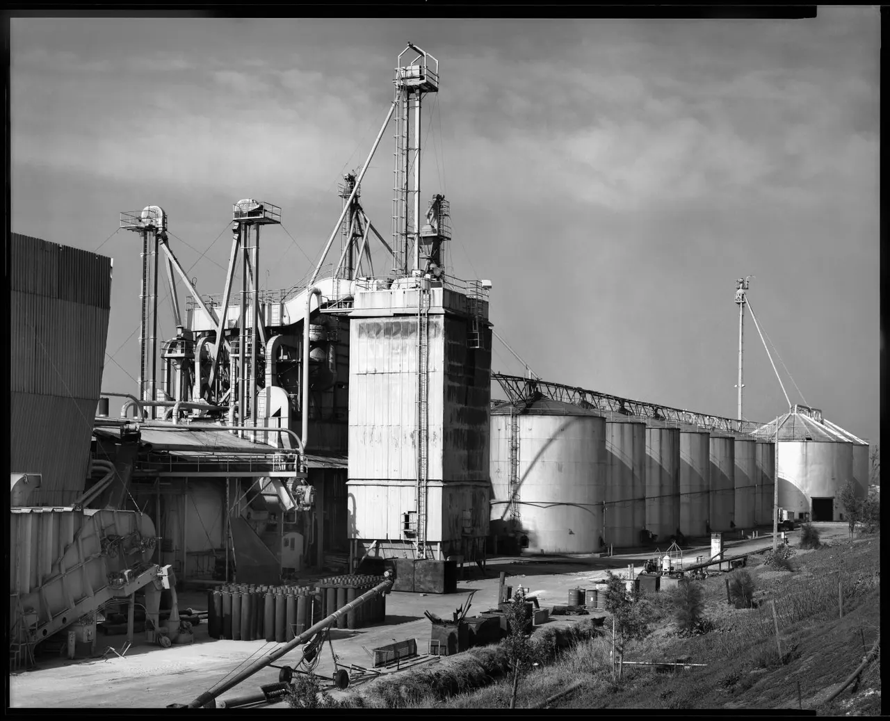 Sugarbeet Factory, Clarksburg, Ca | photograph by Ed Asmus