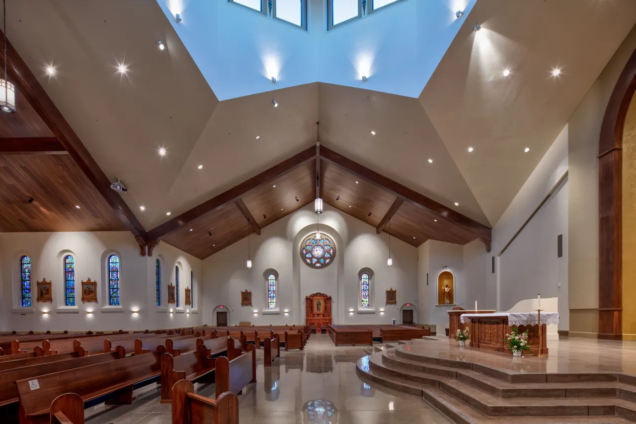 Holy Rosary Church, Woodland, CA | photograph by Ed Asmus