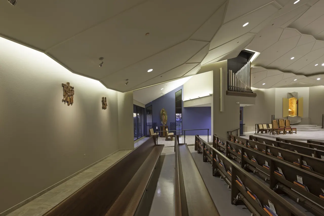 St. Lawrence Church, Sacramento, CA | photograph by Ed Asmus
