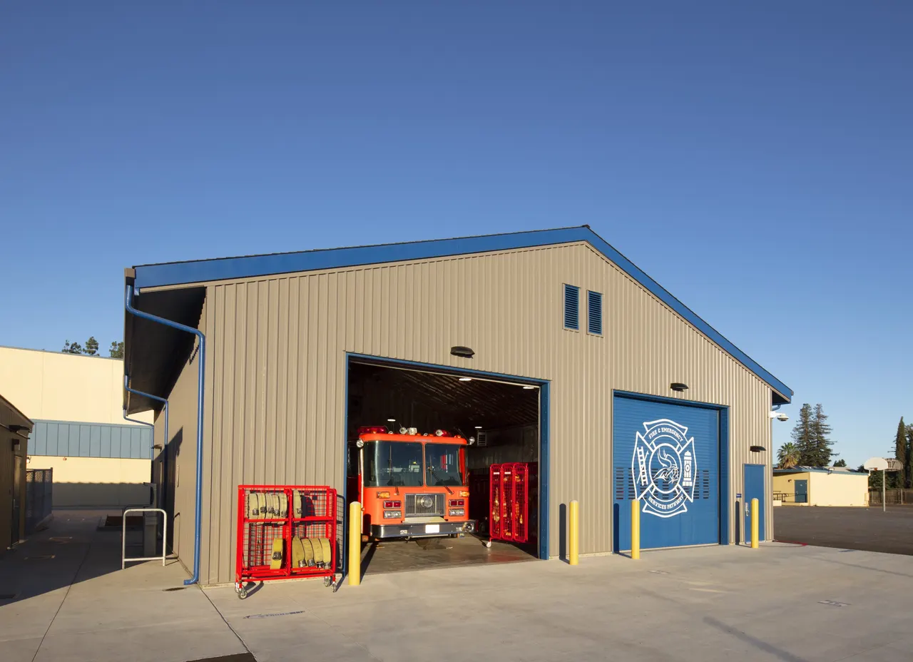 Valley High School Fire Academy, Sacramento, CA | photograph by Ed Asmus